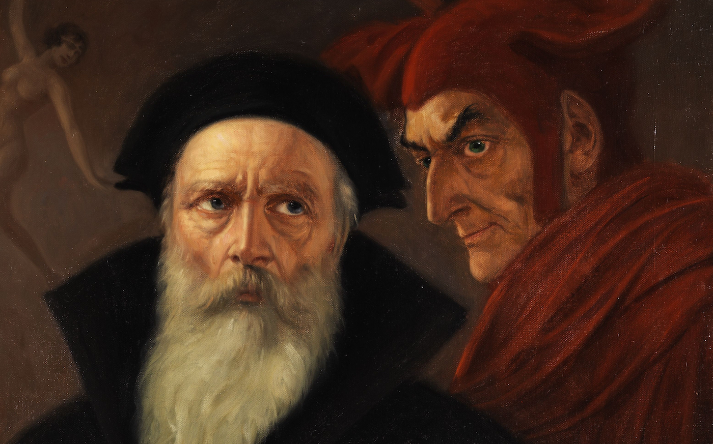 Kaulbach - Faust und Mephisto (Wikicommons)