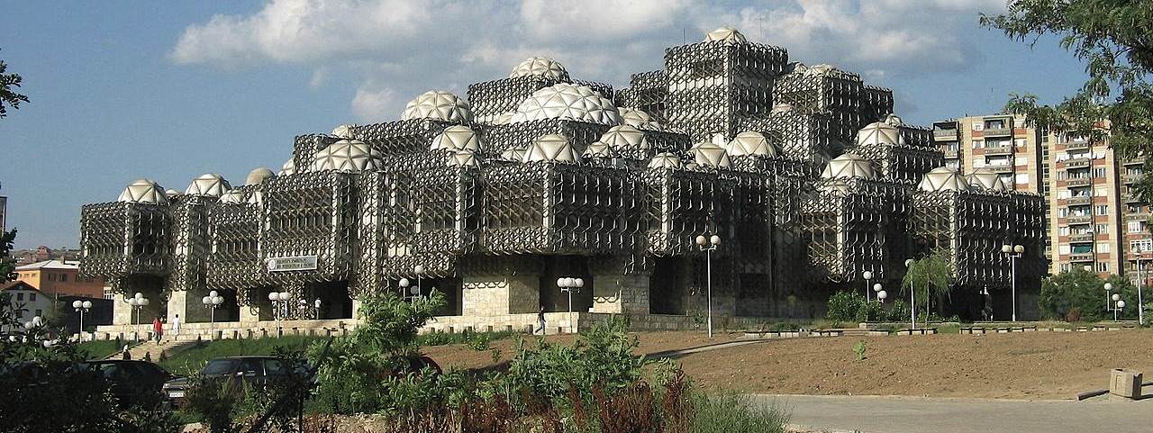 Nationalbiblioteket i Pristina, Kosovo