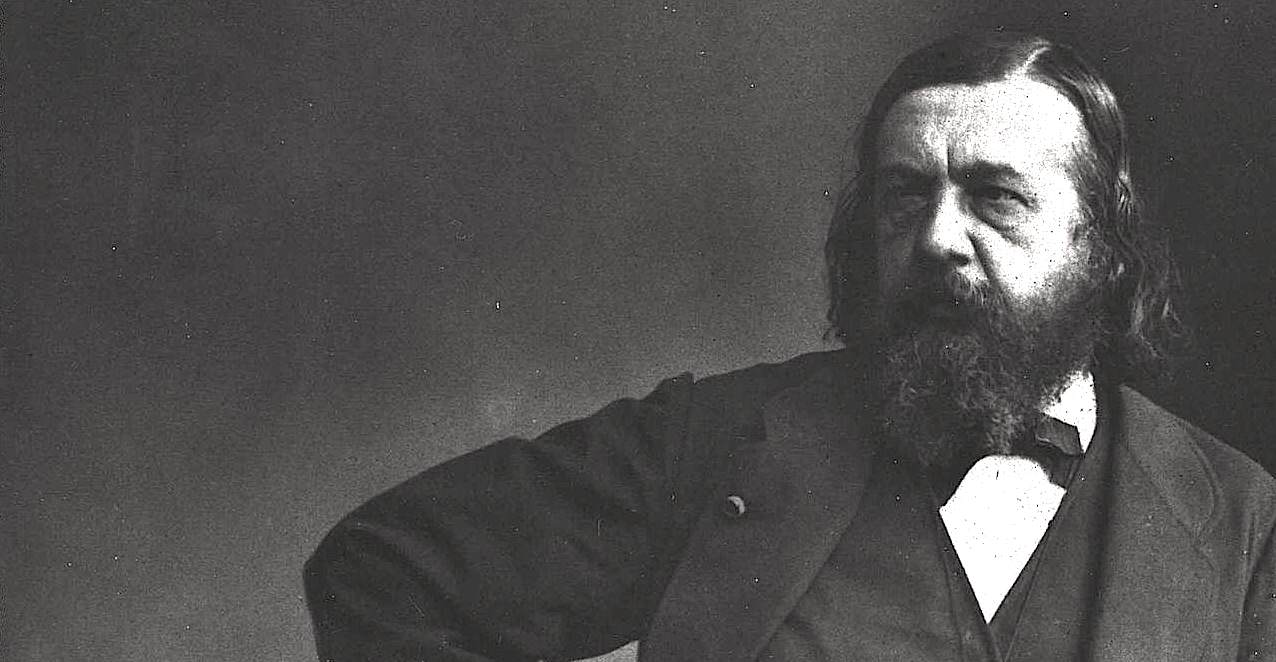 THÉOPHILE GAUTIER (1811-1872) FOTOGRAFERAD AV BERTALL
