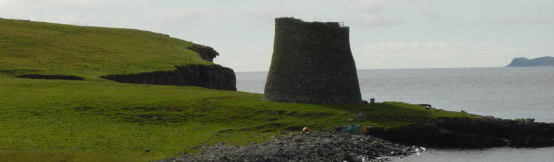 Broch på Mousa, Shetland (Wikipedia)