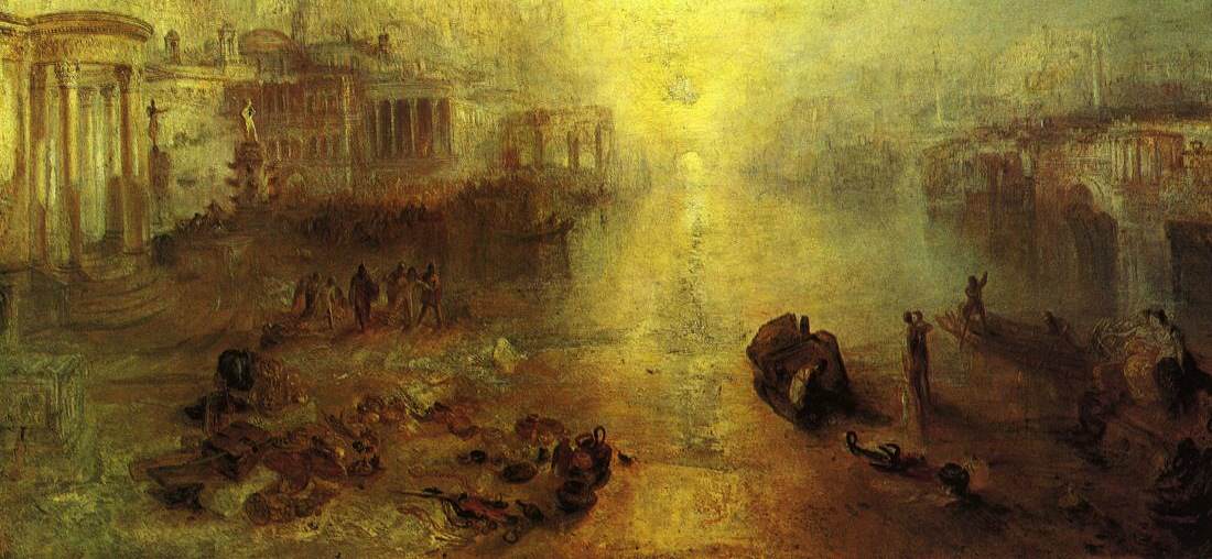 Turner - Ovidius förvisas från Rom