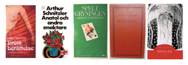 Begagnade böcker av Schnitzler i svensk översättning finns på  Bokbörsen