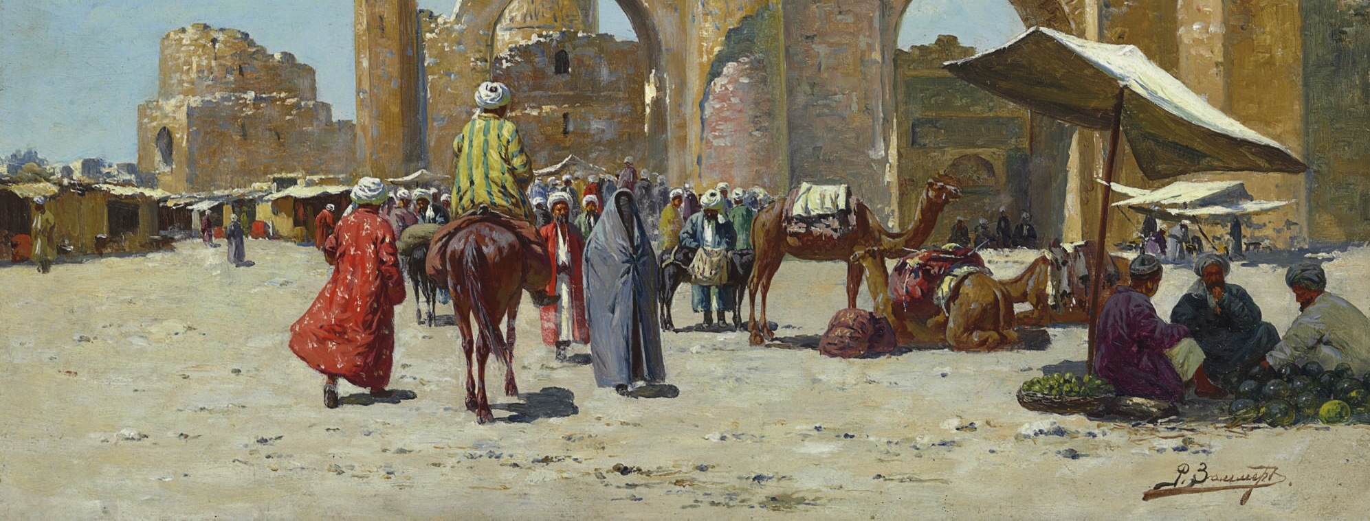 Samarkand - Richard-Karl Karlovitch Zommer (1866–1939) Wikipedia Commons